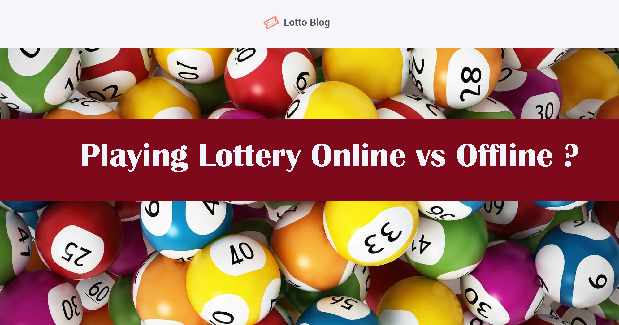 Online Lottery 